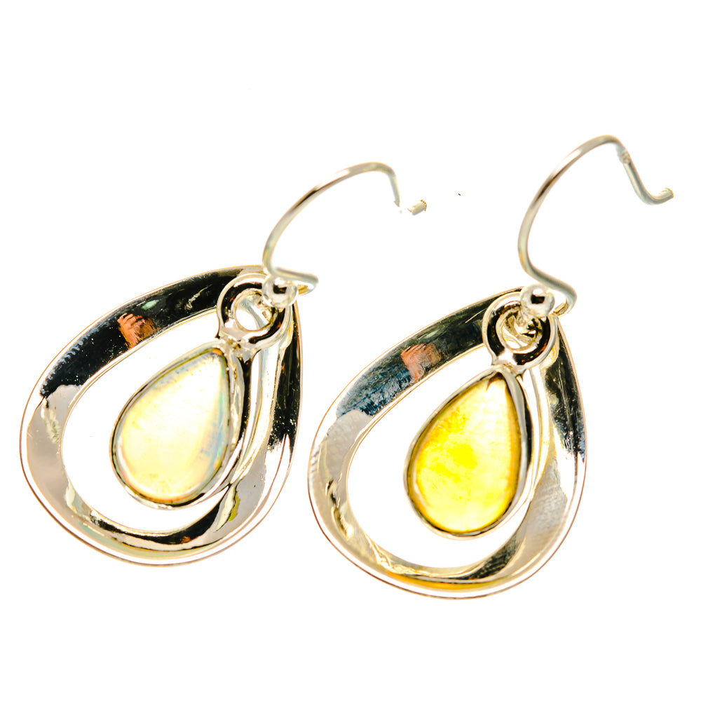 Ethiopian Opal Earrings handcrafted by Ana Silver Co - EARR417079