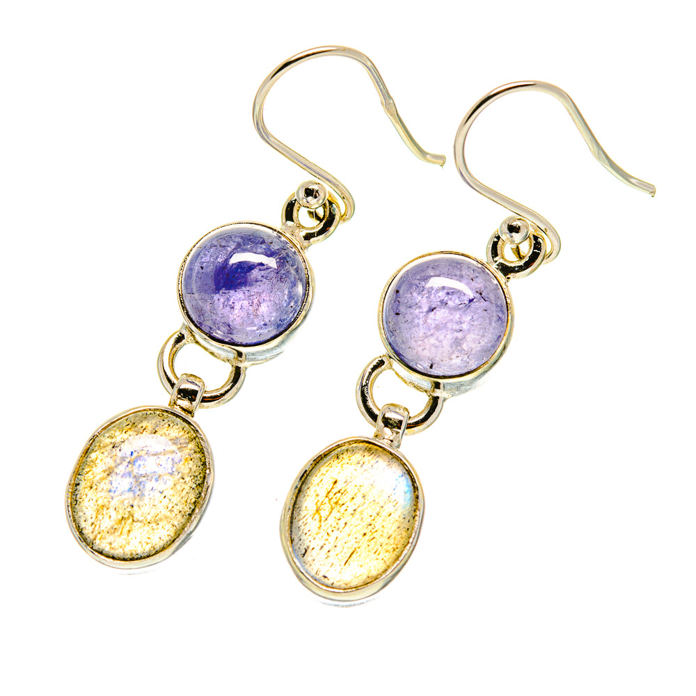 Labradorite Earrings handcrafted by Ana Silver Co - EARR417090