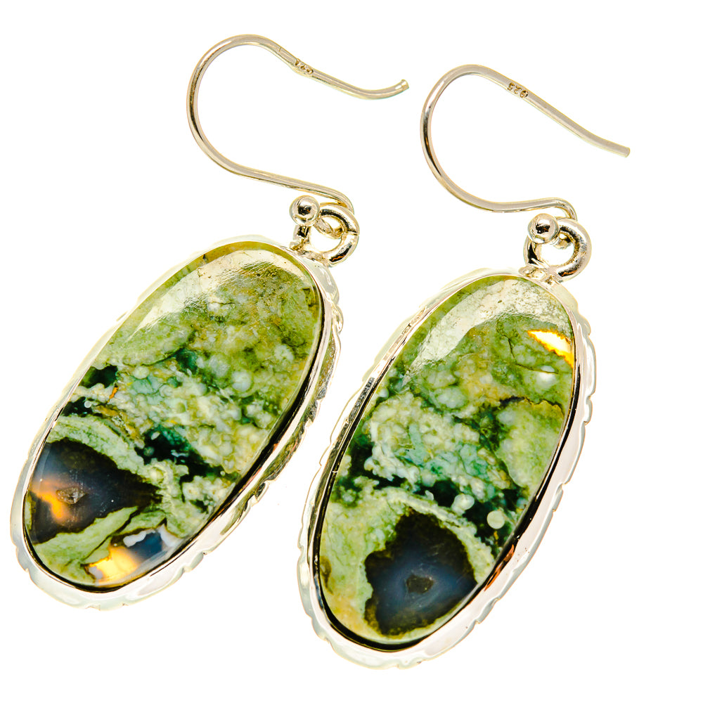 Rainforest Opal Earrings handcrafted by Ana Silver Co - EARR417092