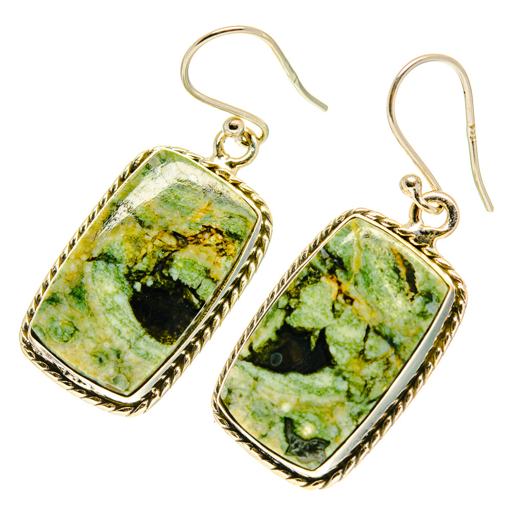 Rainforest Opal Earrings handcrafted by Ana Silver Co - EARR417106