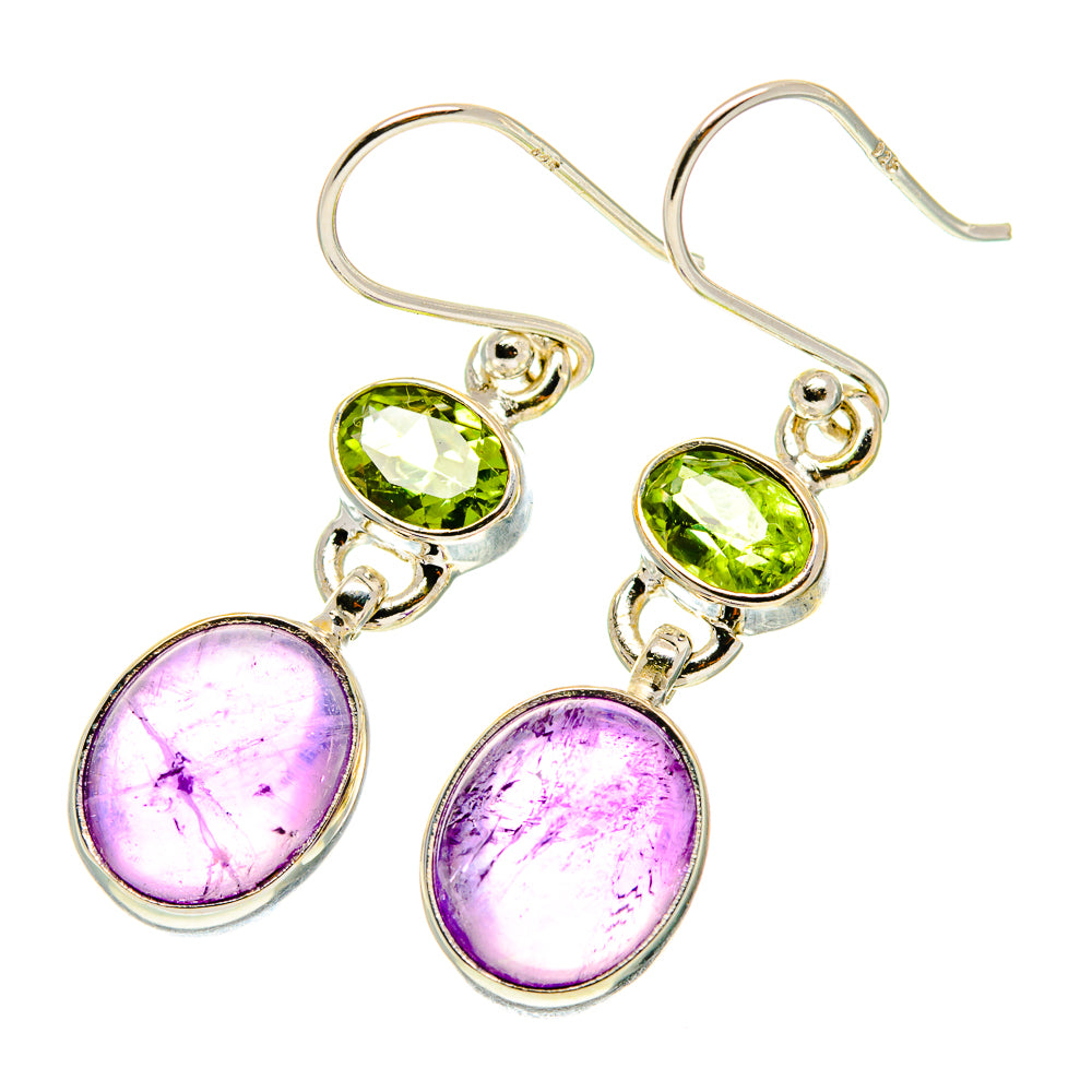 Amethyst Earrings handcrafted by Ana Silver Co - EARR417111