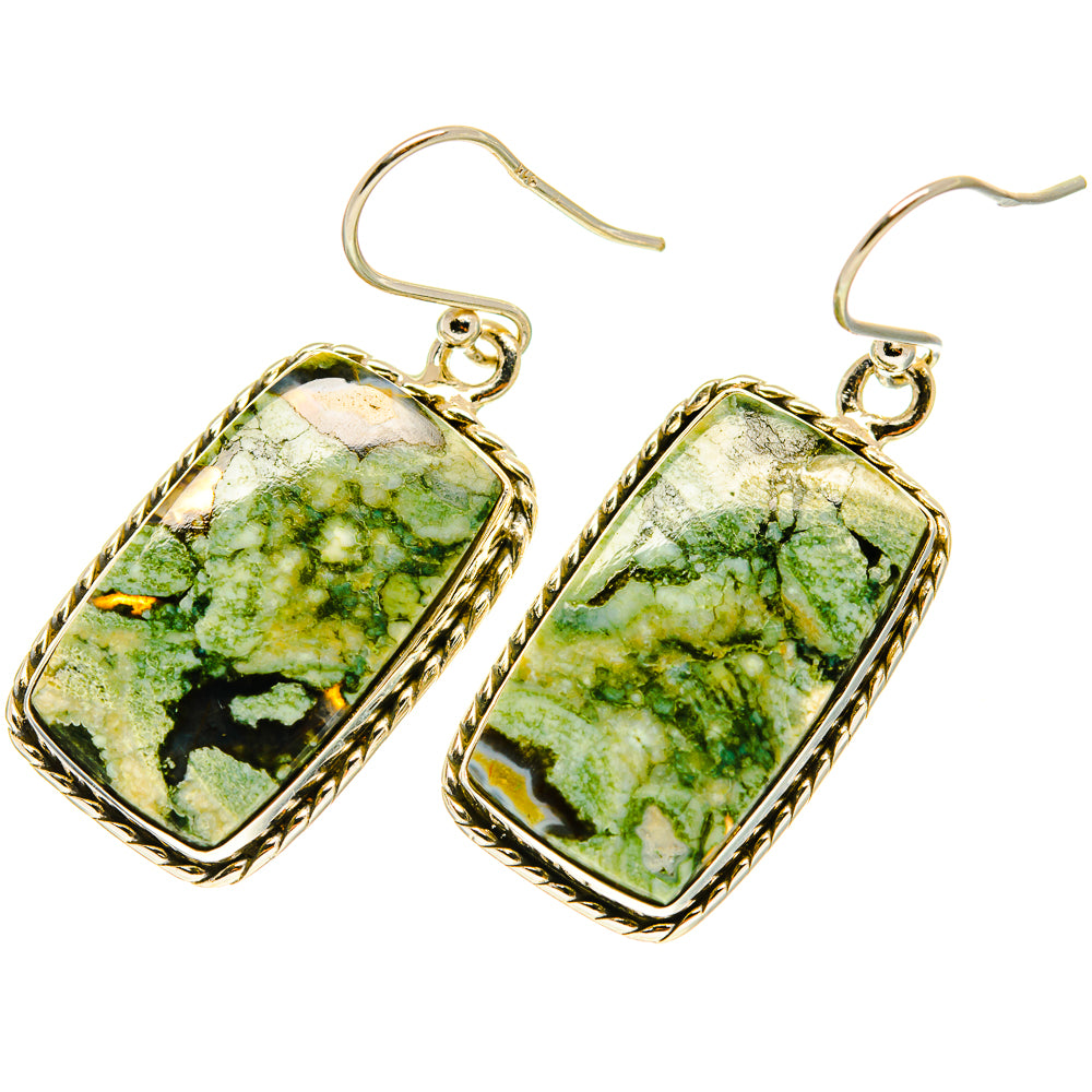 Rainforest Opal Earrings handcrafted by Ana Silver Co - EARR417187