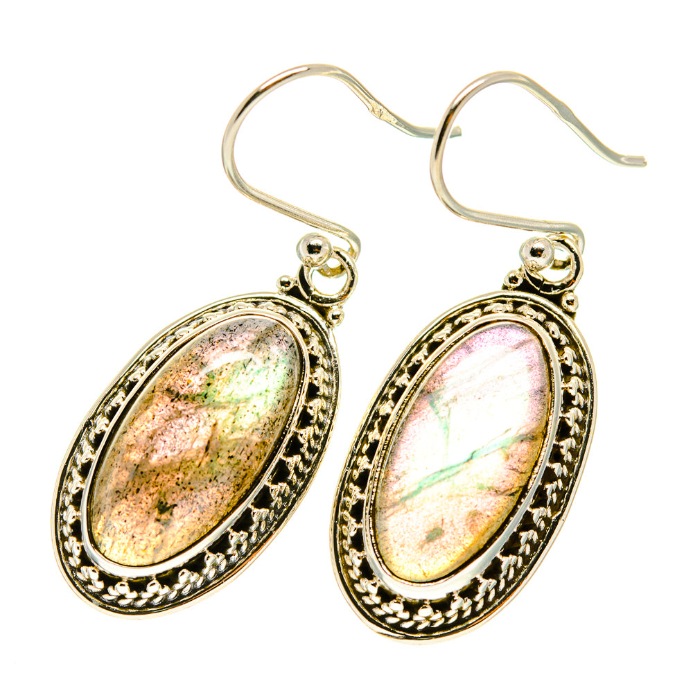 Labradorite Earrings handcrafted by Ana Silver Co - EARR417198