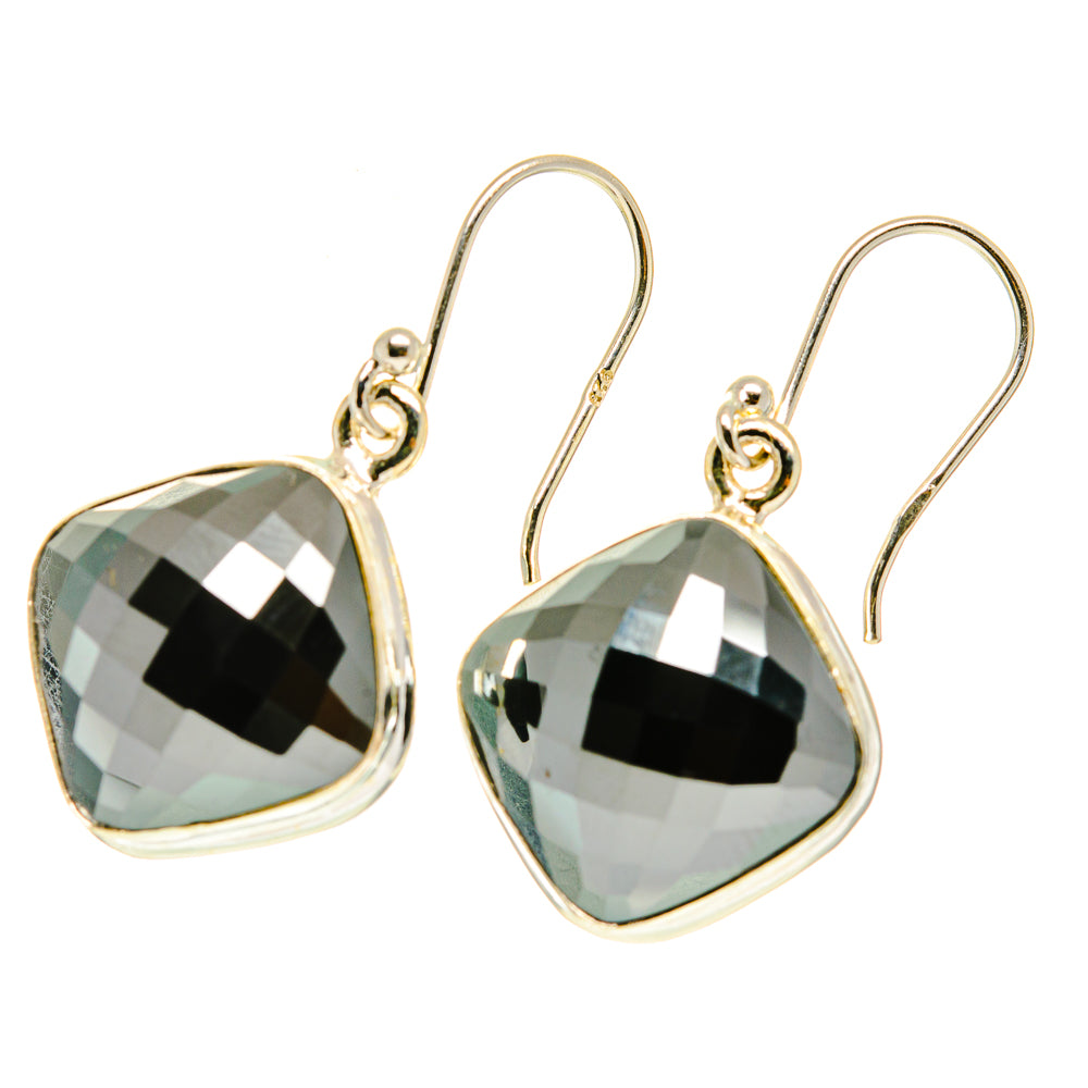 Hematite Earrings handcrafted by Ana Silver Co - EARR417293