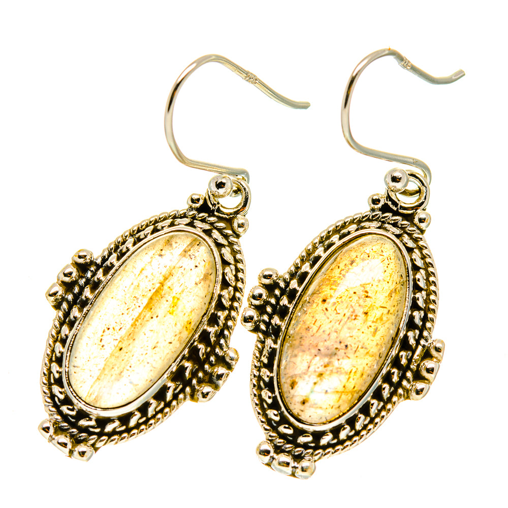 Labradorite Earrings handcrafted by Ana Silver Co - EARR417299