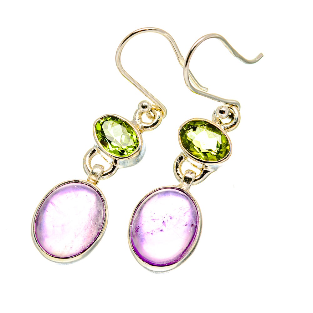 Amethyst Earrings handcrafted by Ana Silver Co - EARR417310
