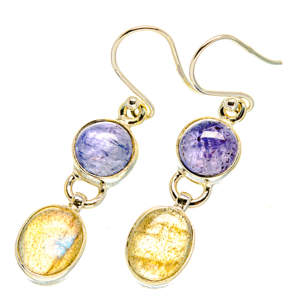 Labradorite Earrings handcrafted by Ana Silver Co - EARR417369