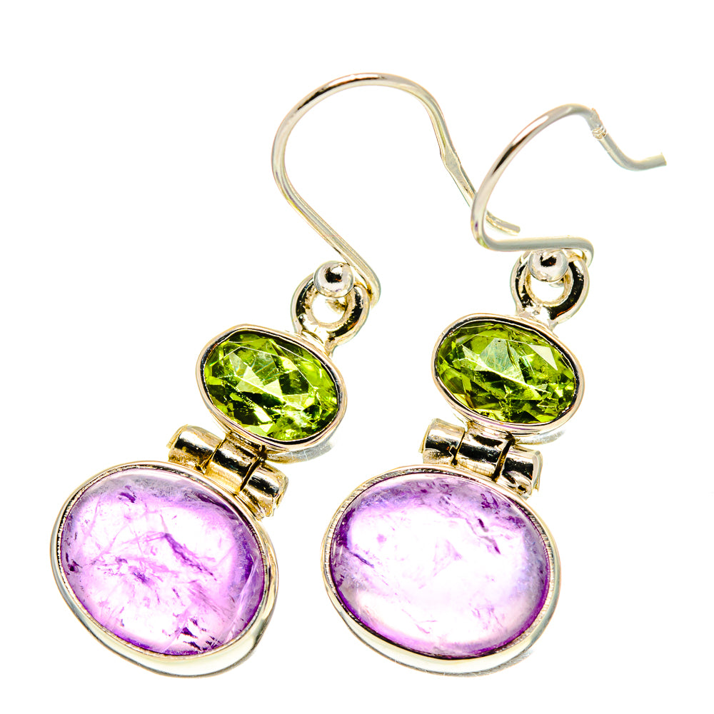 Amethyst Earrings handcrafted by Ana Silver Co - EARR417461