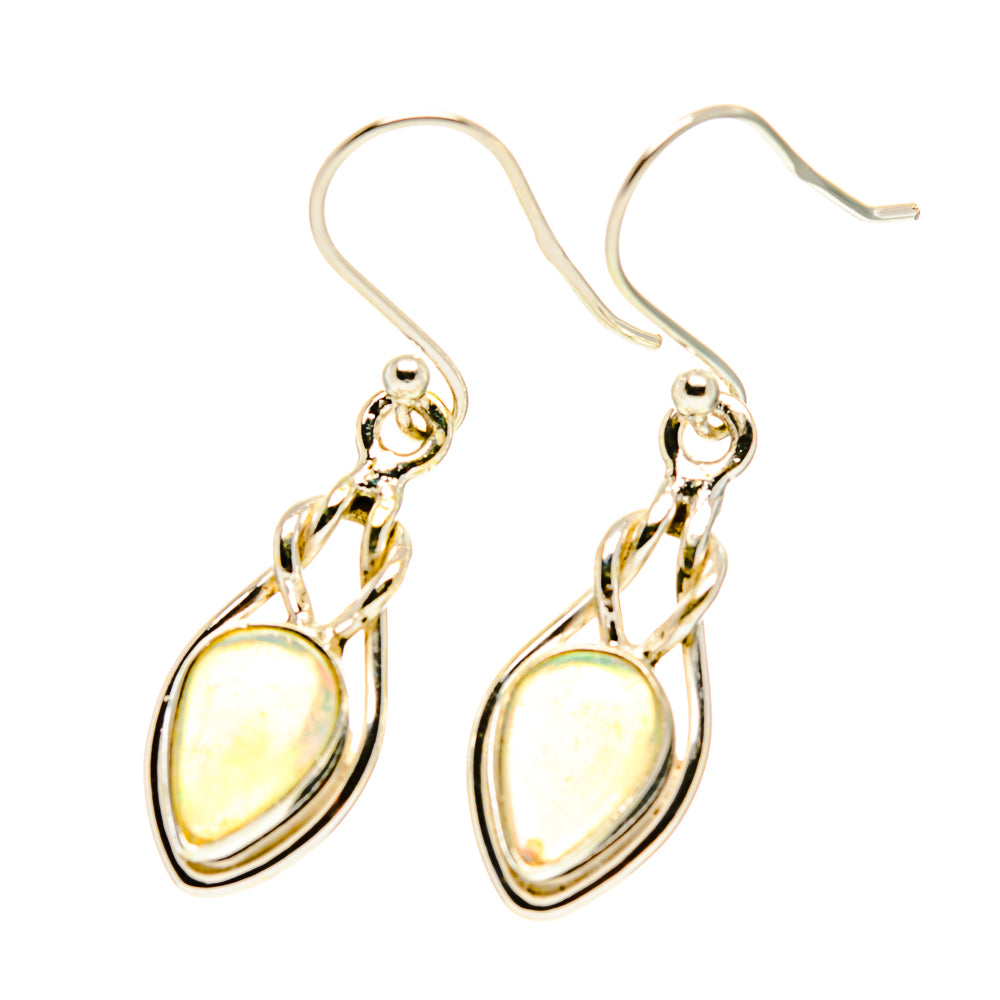 Ethiopian Opal Earrings handcrafted by Ana Silver Co - EARR417469