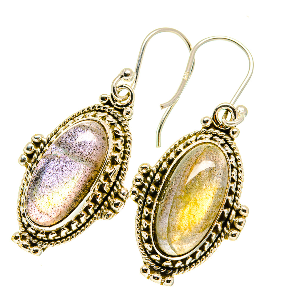 Labradorite Earrings handcrafted by Ana Silver Co - EARR417481