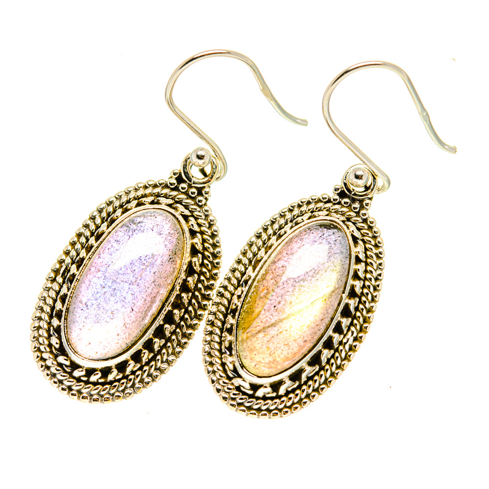 Labradorite Earrings handcrafted by Ana Silver Co - EARR417486