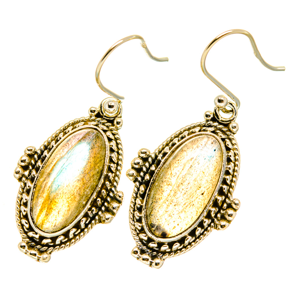 Labradorite Earrings handcrafted by Ana Silver Co - EARR417589