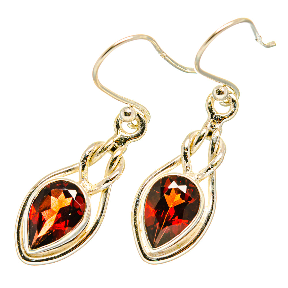 Garnet Earrings handcrafted by Ana Silver Co - EARR417721
