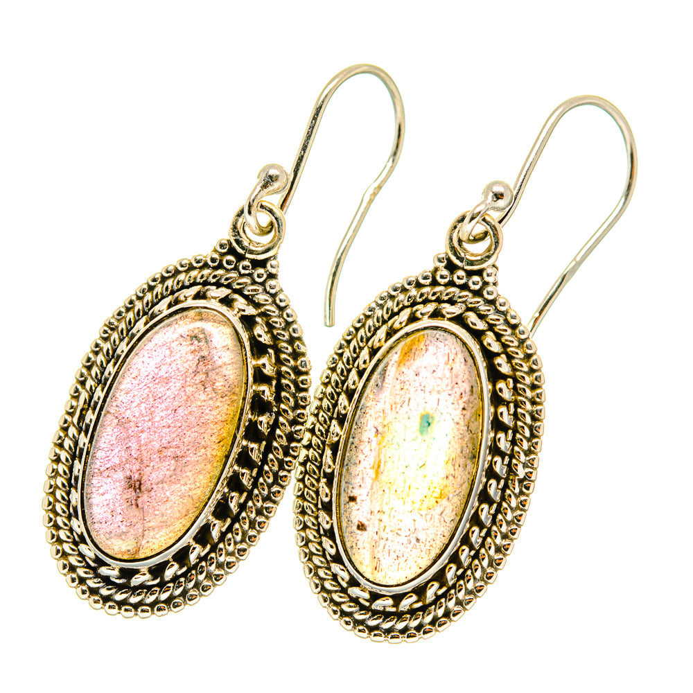 Labradorite Earrings handcrafted by Ana Silver Co - EARR417762
