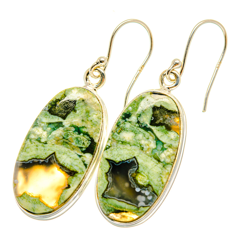 Rainforest Opal Earrings handcrafted by Ana Silver Co - EARR417857