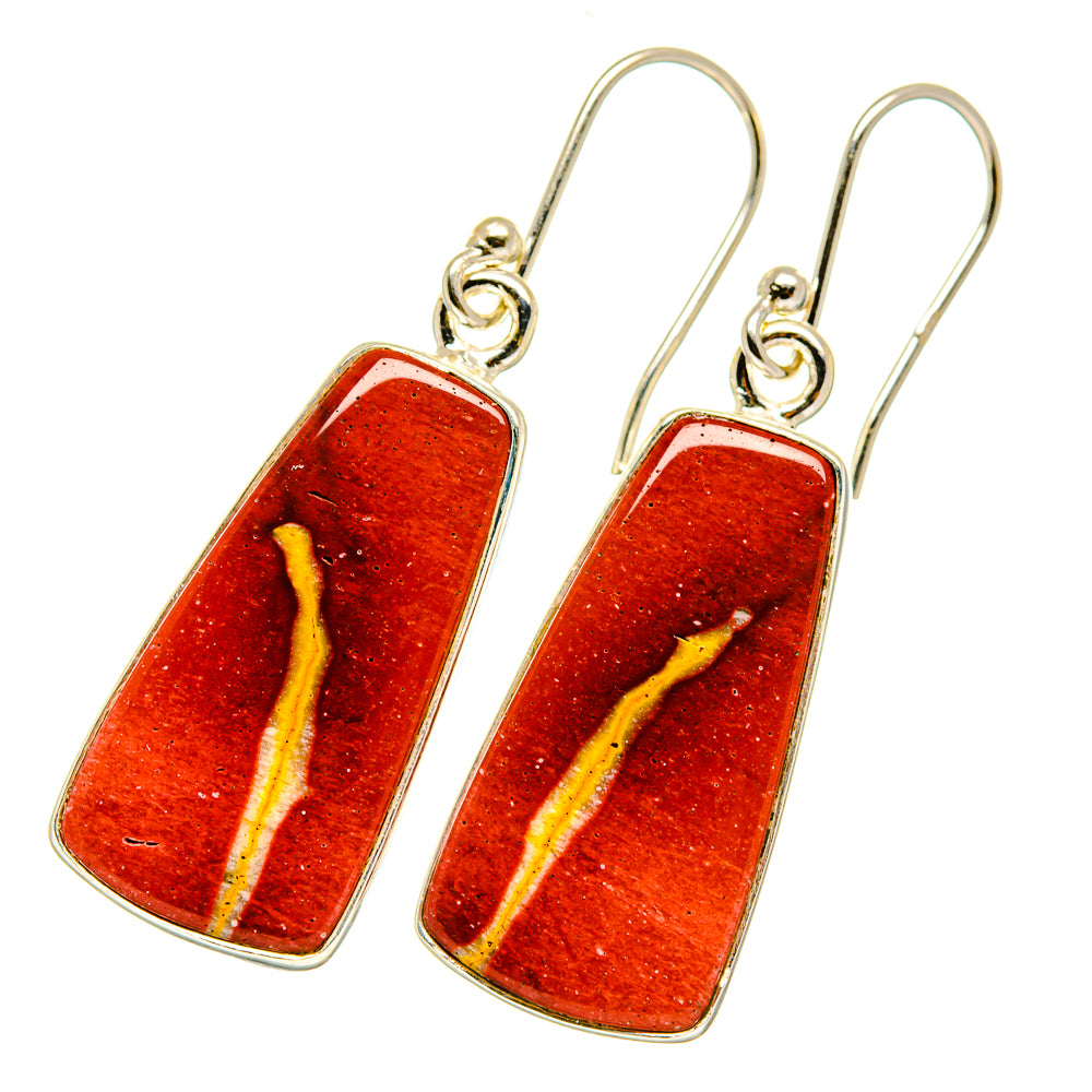 Mookaite Earrings handcrafted by Ana Silver Co - EARR417906
