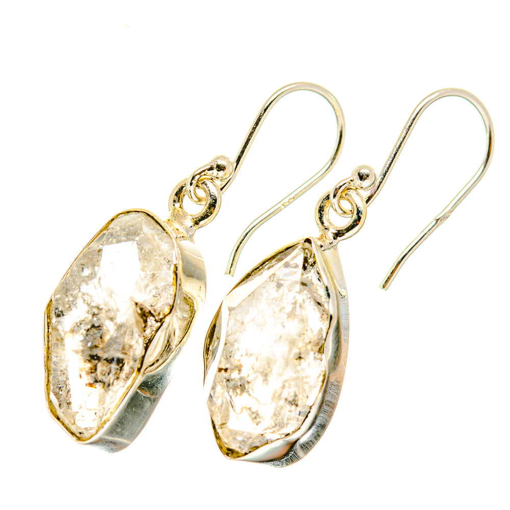 Herkimer Diamond Earrings handcrafted by Ana Silver Co - EARR417916