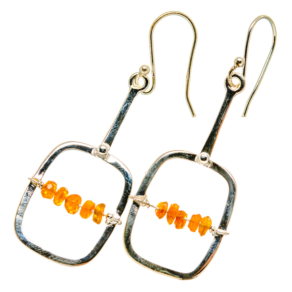 Carnelian Earrings handcrafted by Ana Silver Co - EARR418068
