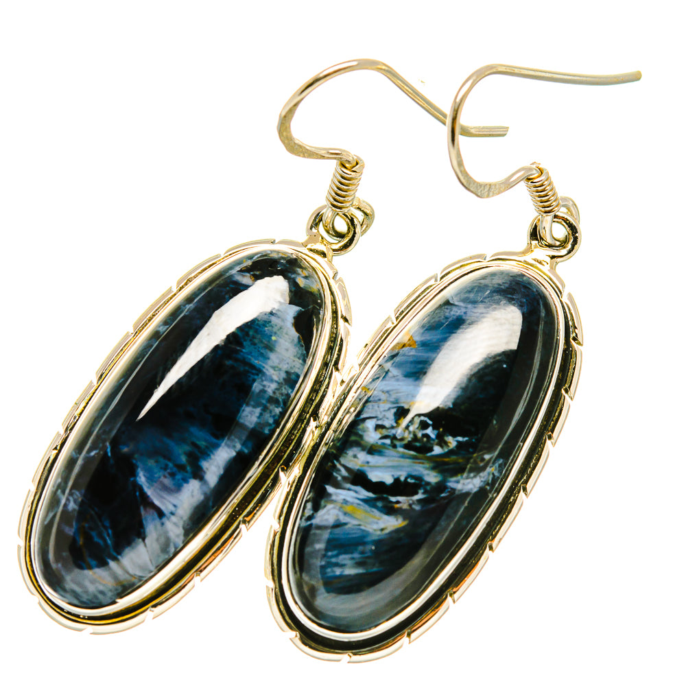 Pietersite Earrings handcrafted by Ana Silver Co - EARR418135