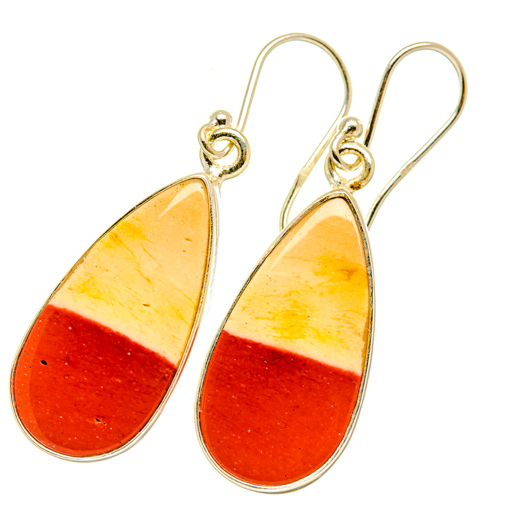 Mookaite Earrings handcrafted by Ana Silver Co - EARR418187