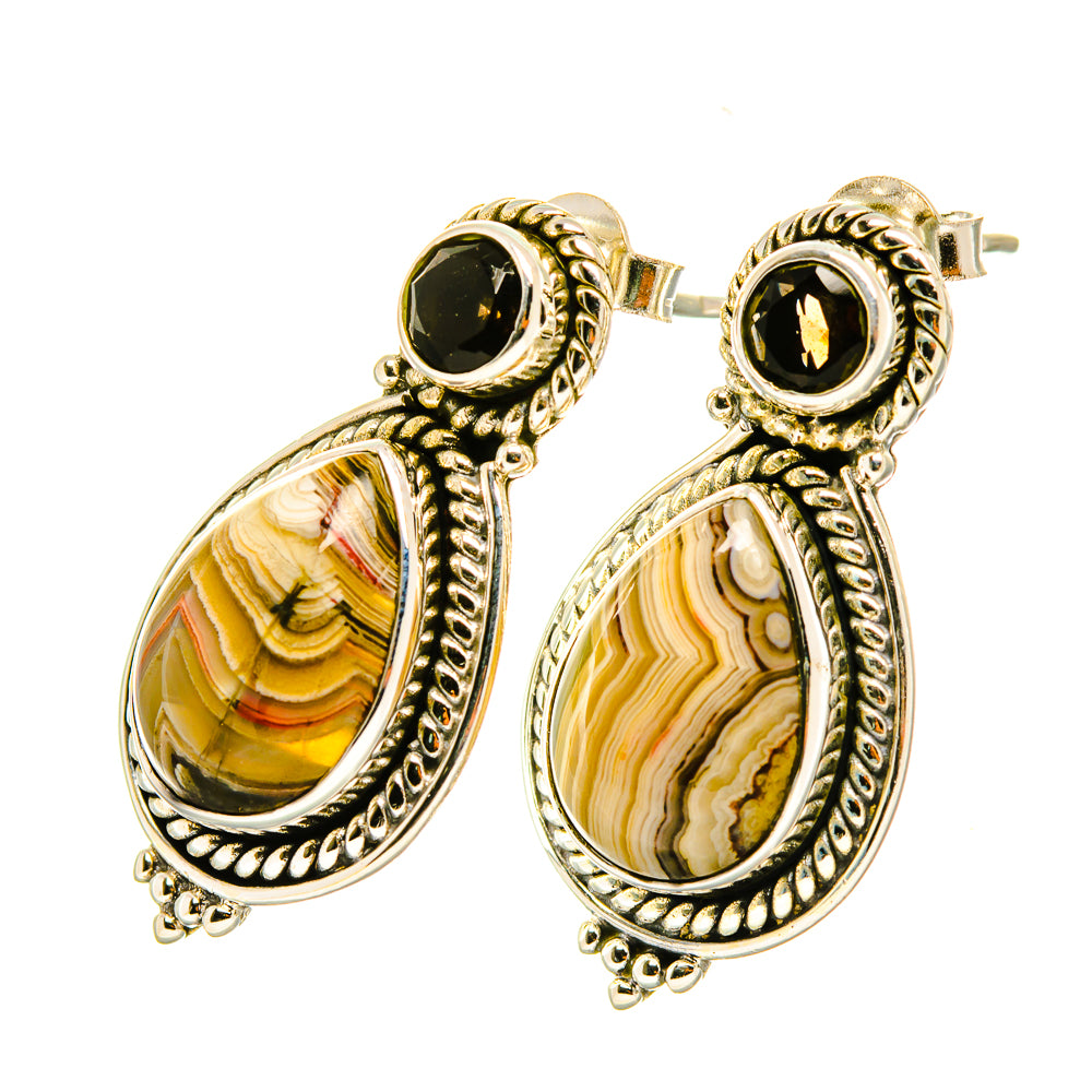 Schalenblende Earrings handcrafted by Ana Silver Co - EARR418195