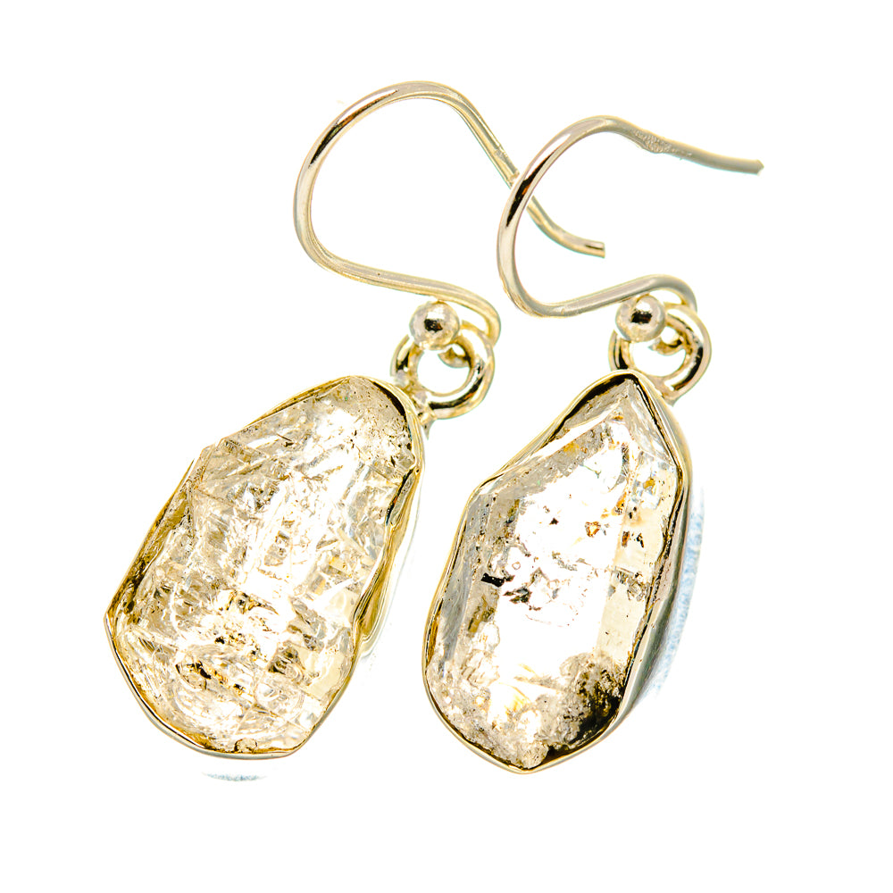 Herkimer Diamond Earrings handcrafted by Ana Silver Co - EARR418219