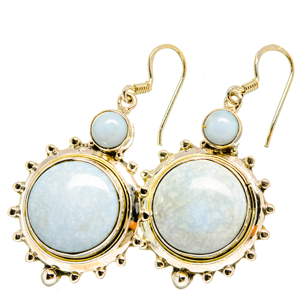 Owyhee Opal Earrings handcrafted by Ana Silver Co - EARR418367