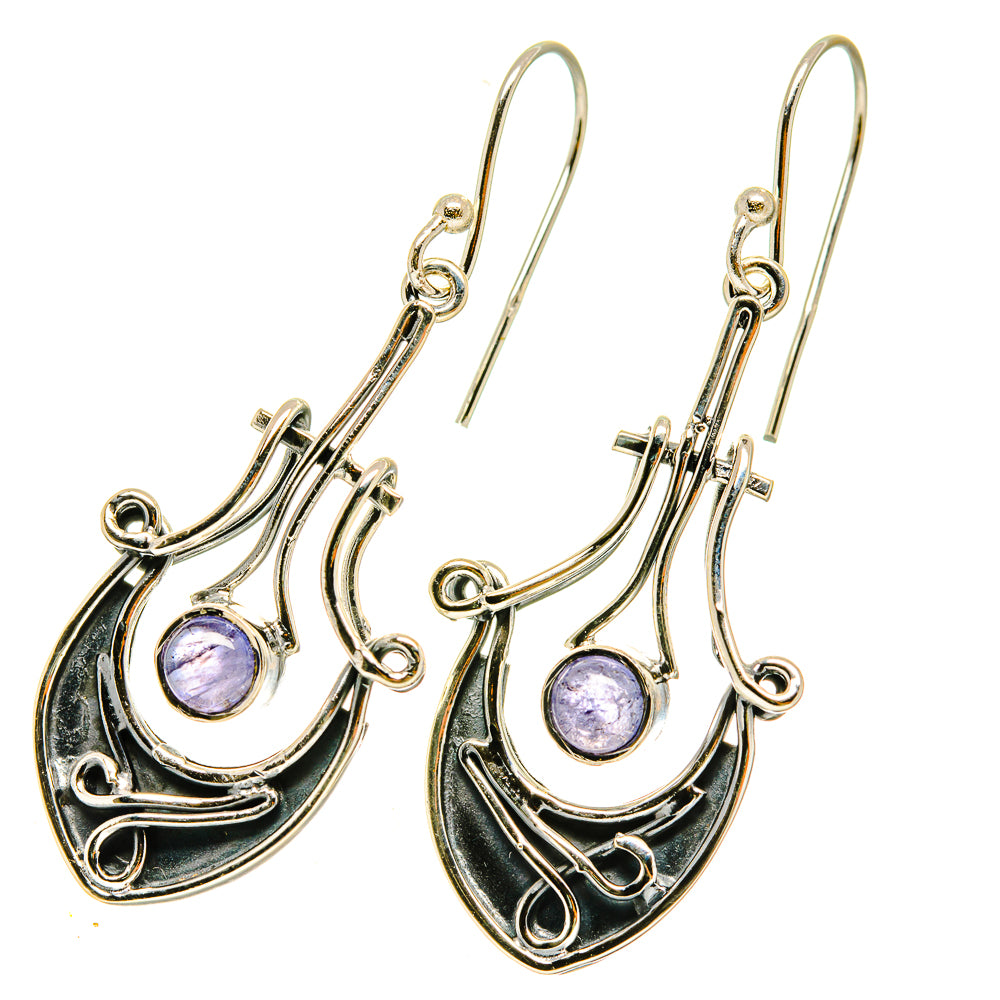 Tanzanite Earrings handcrafted by Ana Silver Co - EARR418487