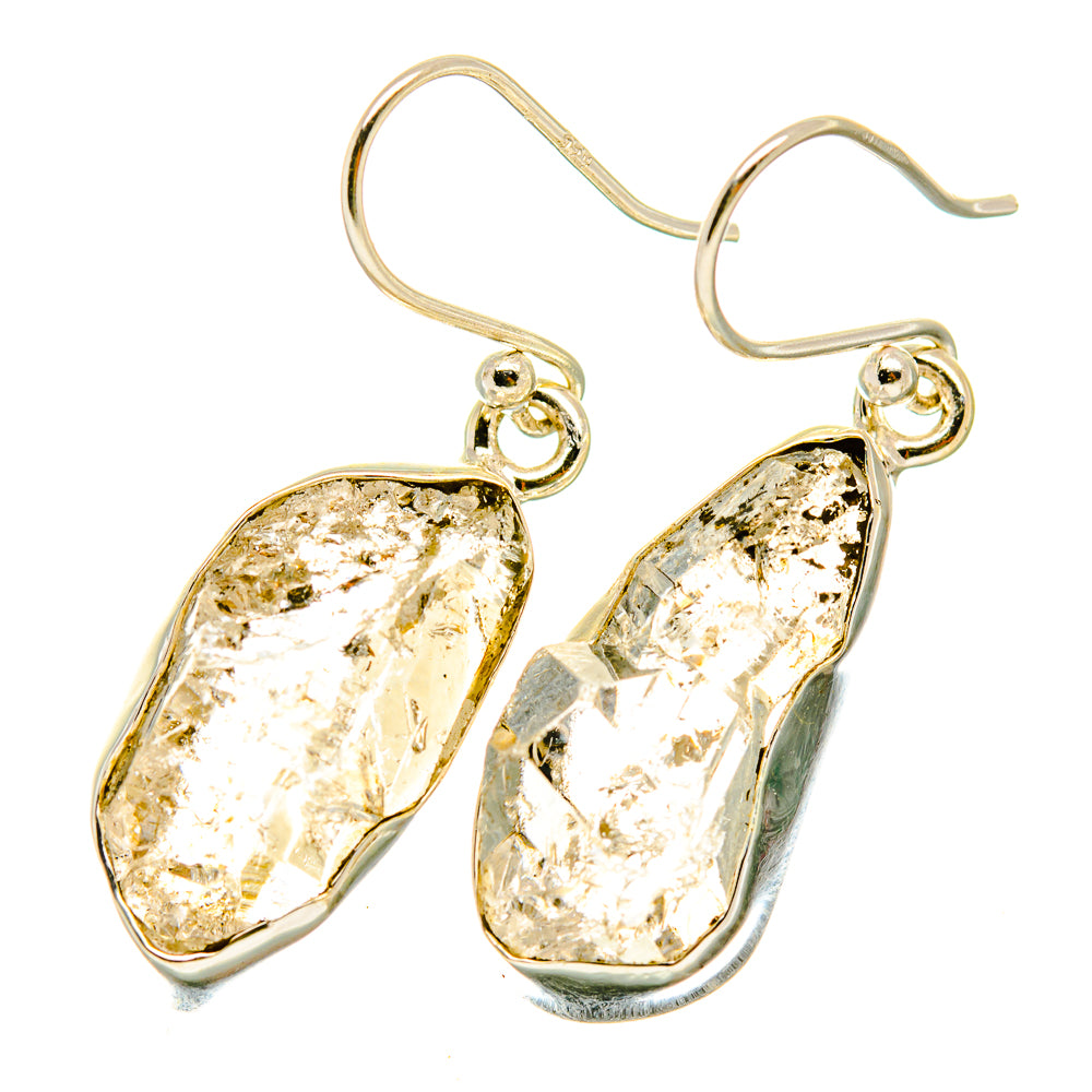 Herkimer Diamond Earrings handcrafted by Ana Silver Co - EARR418490