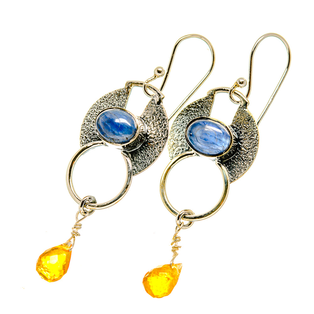 Kyanite Earrings handcrafted by Ana Silver Co - EARR418630