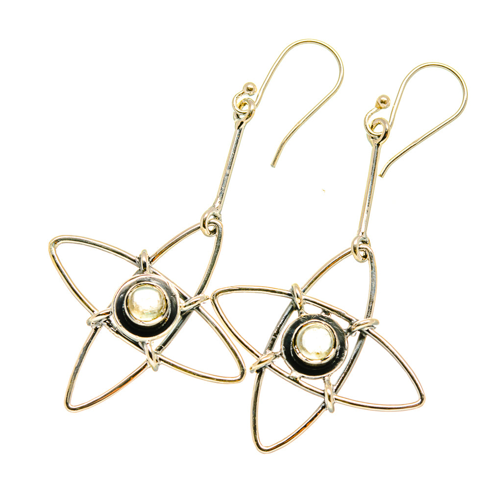 Moonstone Earrings handcrafted by Ana Silver Co - EARR418633