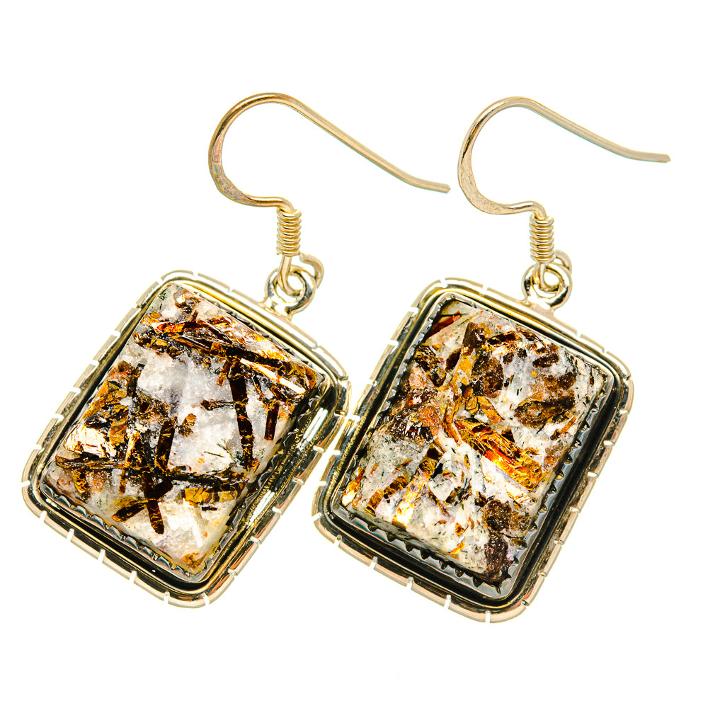 Astrophyllite Earrings handcrafted by Ana Silver Co - EARR419049