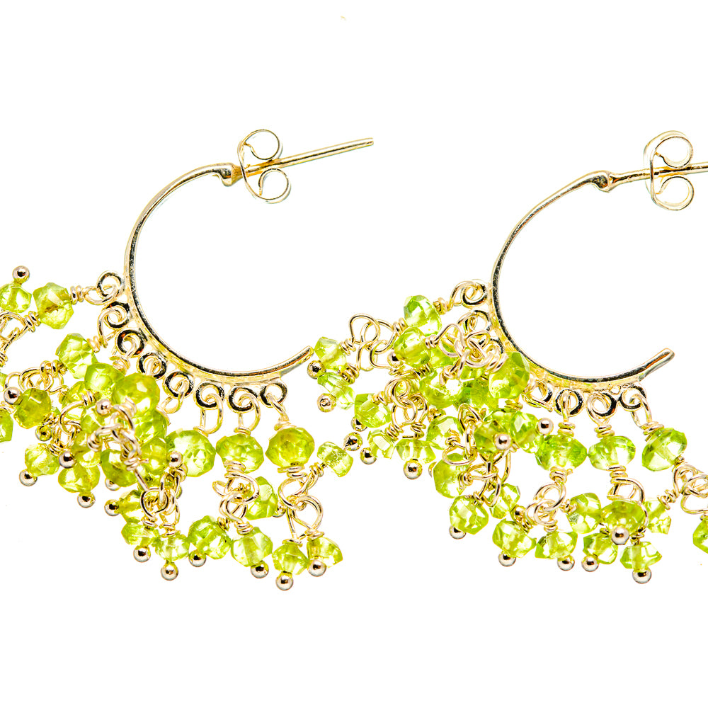 Peridot Earrings handcrafted by Ana Silver Co - EARR419323