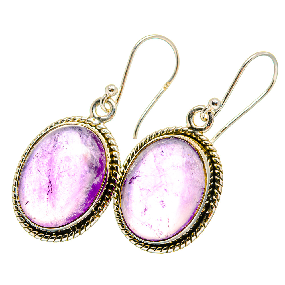 Amethyst Earrings handcrafted by Ana Silver Co - EARR419497