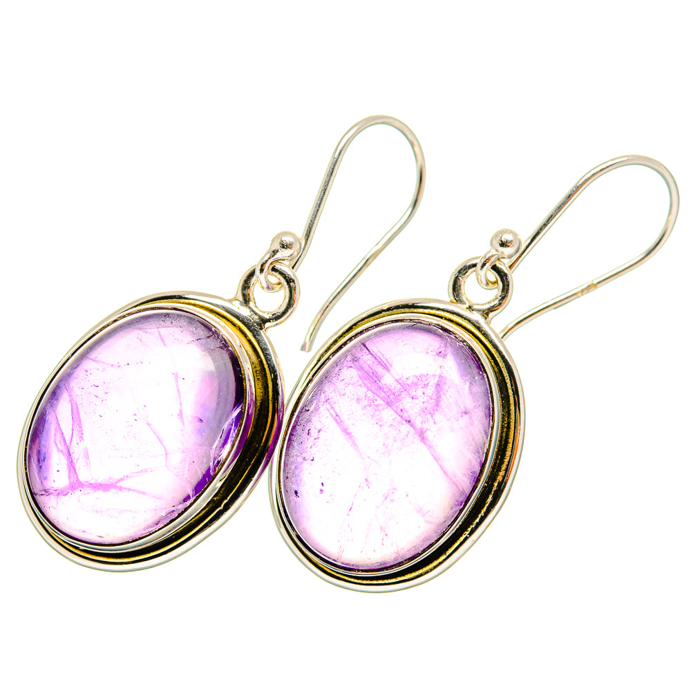 Amethyst Earrings handcrafted by Ana Silver Co - EARR419525
