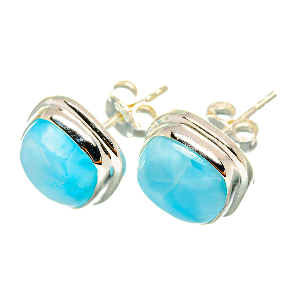 Larimar Earrings handcrafted by Ana Silver Co - EARR419604