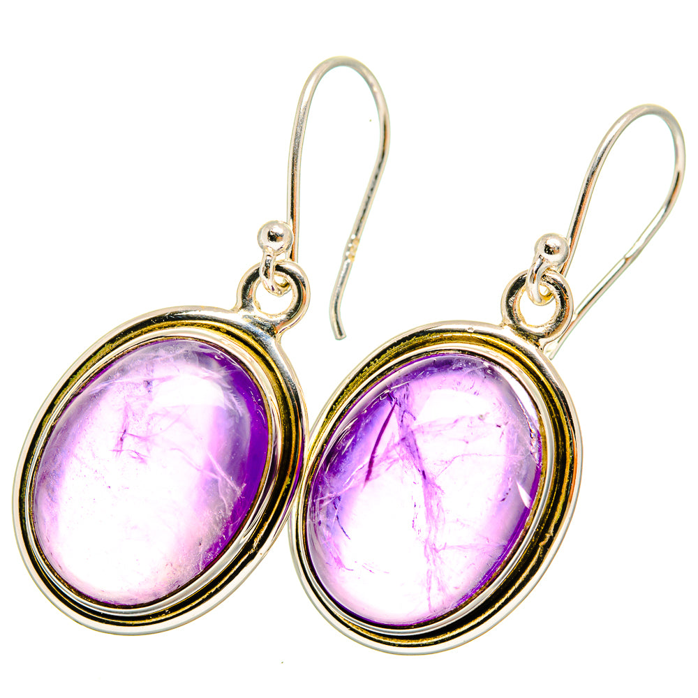 Amethyst Earrings handcrafted by Ana Silver Co - EARR419667