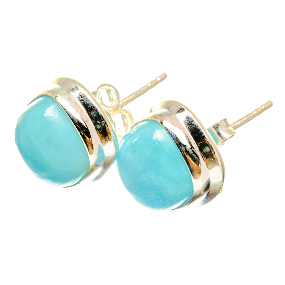 Larimar Earrings handcrafted by Ana Silver Co - EARR419693