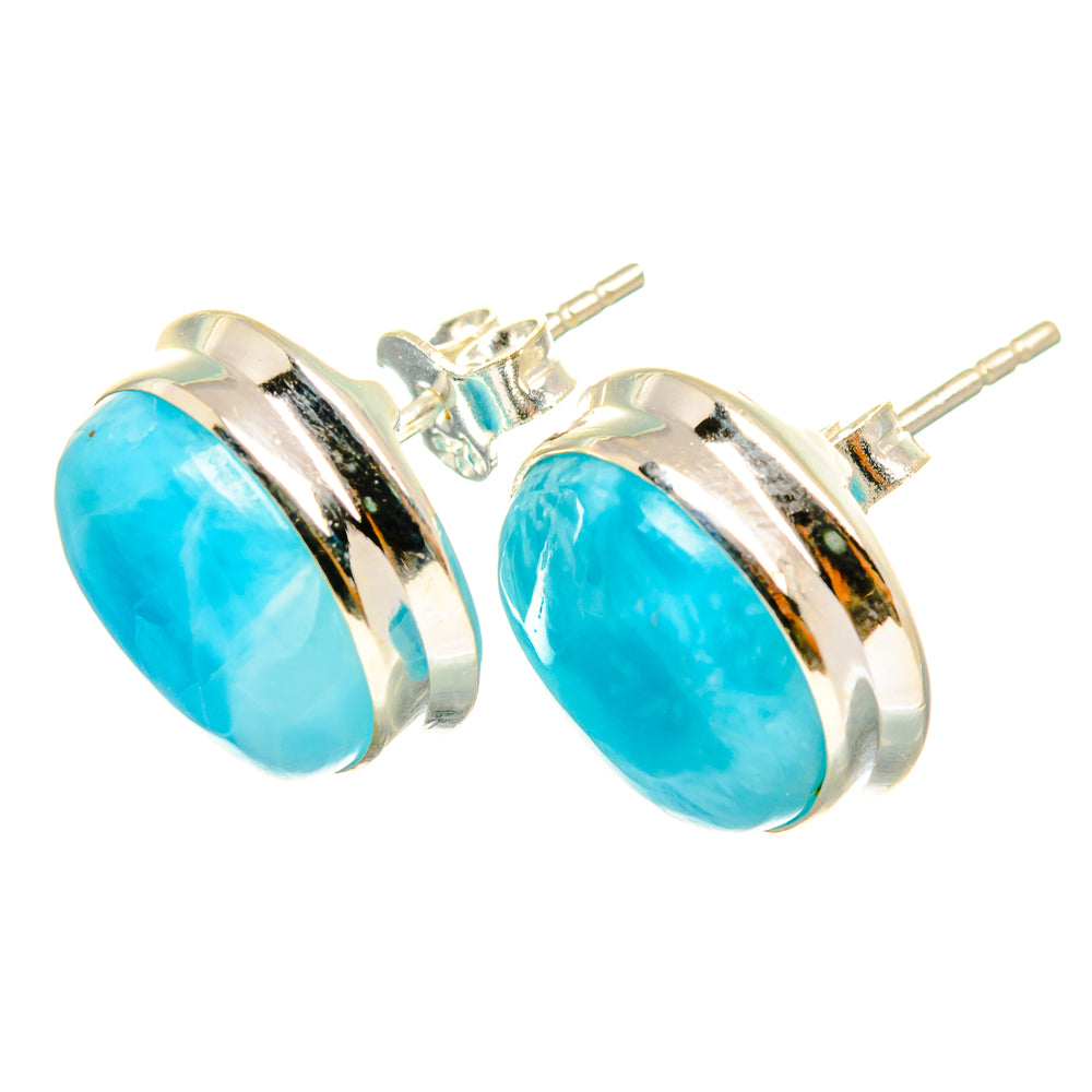 Larimar Earrings handcrafted by Ana Silver Co - EARR419695