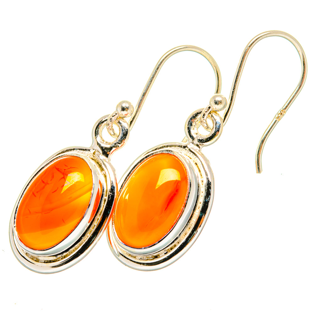 Carnelian Earrings handcrafted by Ana Silver Co - EARR419732