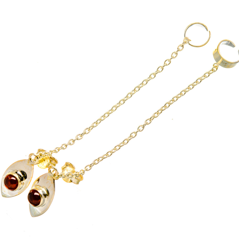Garnet Earrings handcrafted by Ana Silver Co - EARR419761