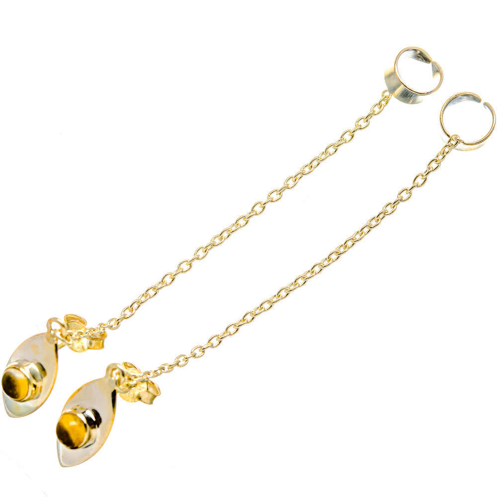 Citrine Earrings handcrafted by Ana Silver Co - EARR419762