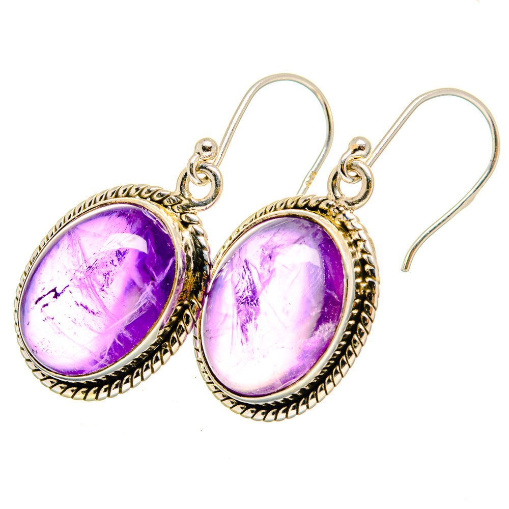 Amethyst Earrings handcrafted by Ana Silver Co - EARR419778