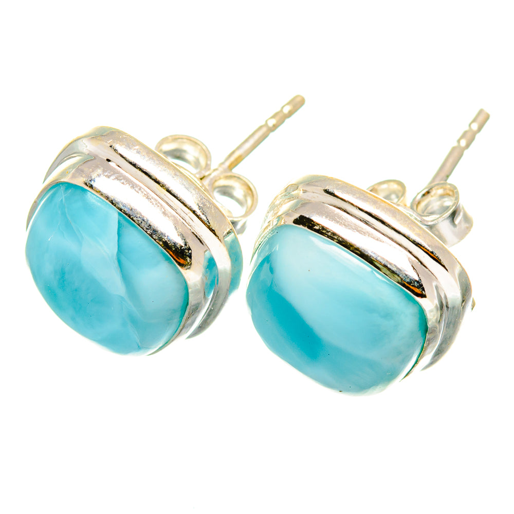 Larimar Earrings handcrafted by Ana Silver Co - EARR419779