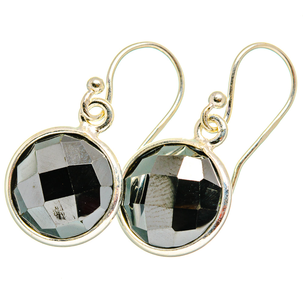 Hematite Earrings handcrafted by Ana Silver Co - EARR419854
