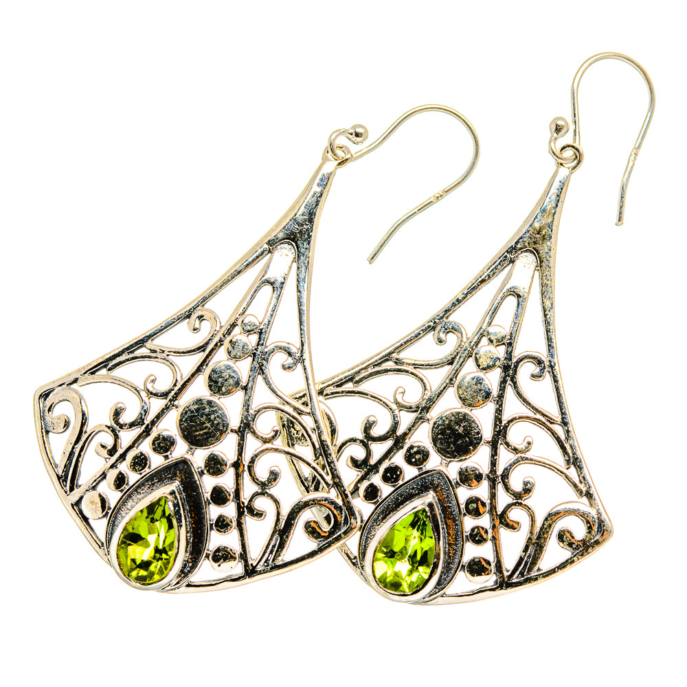 Peridot Earrings handcrafted by Ana Silver Co - EARR419962