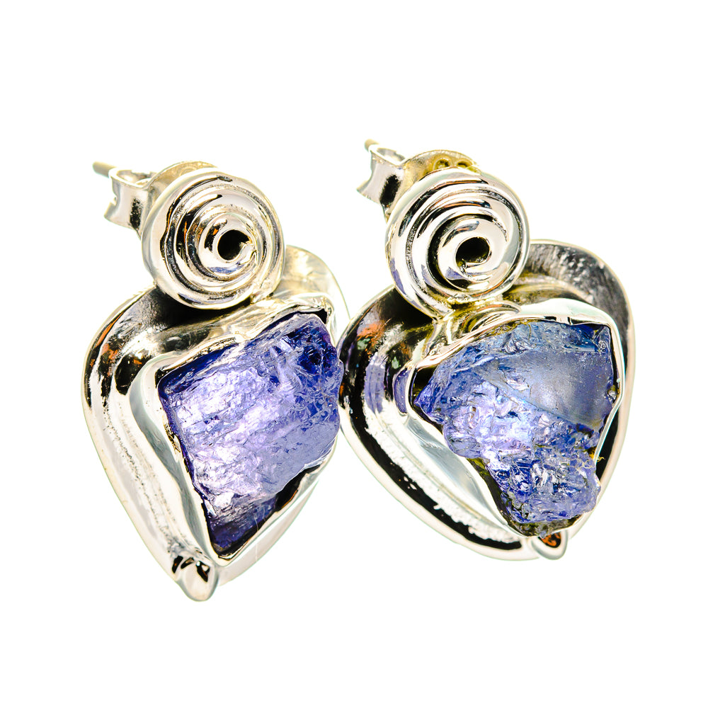 Tanzanite Earrings handcrafted by Ana Silver Co - EARR420169