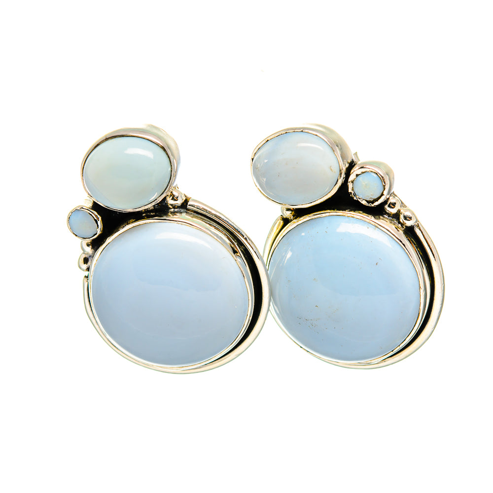 Owyhee Opal Earrings handcrafted by Ana Silver Co - EARR420224