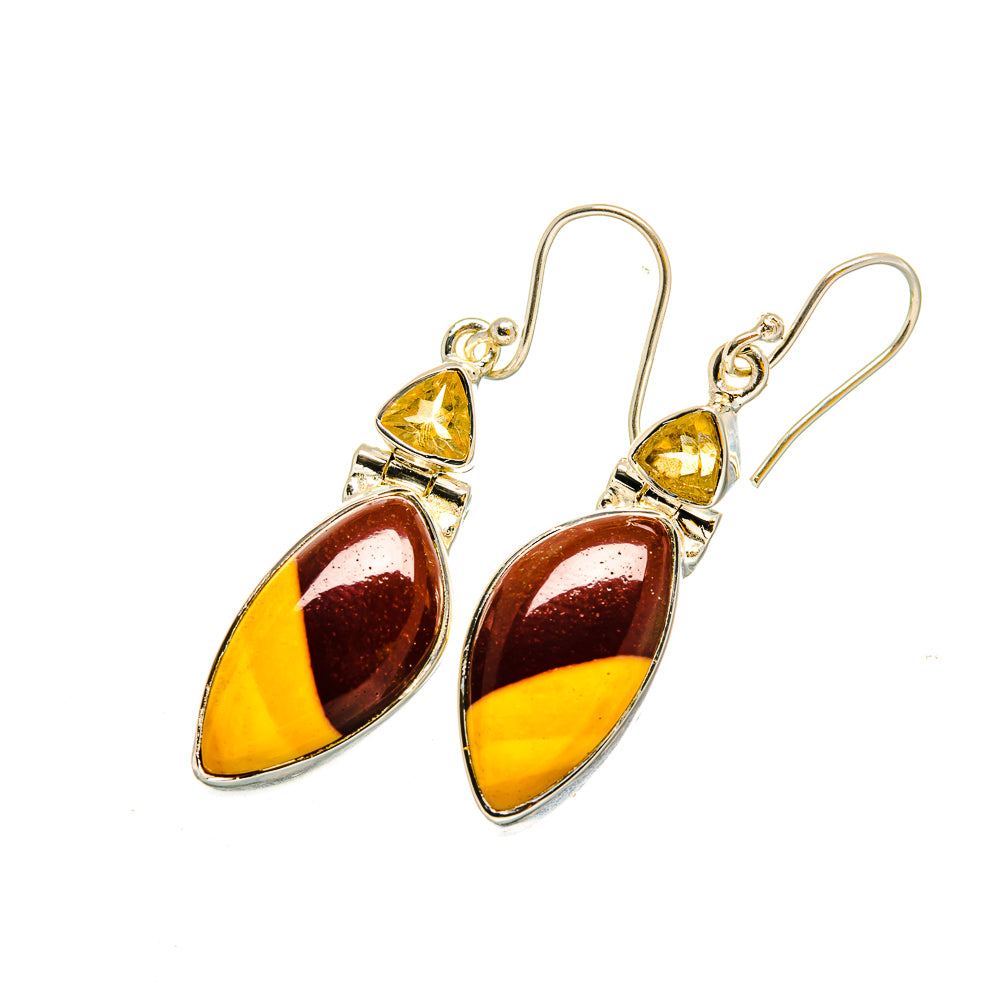 Mookaite Earrings handcrafted by Ana Silver Co - EARR420299