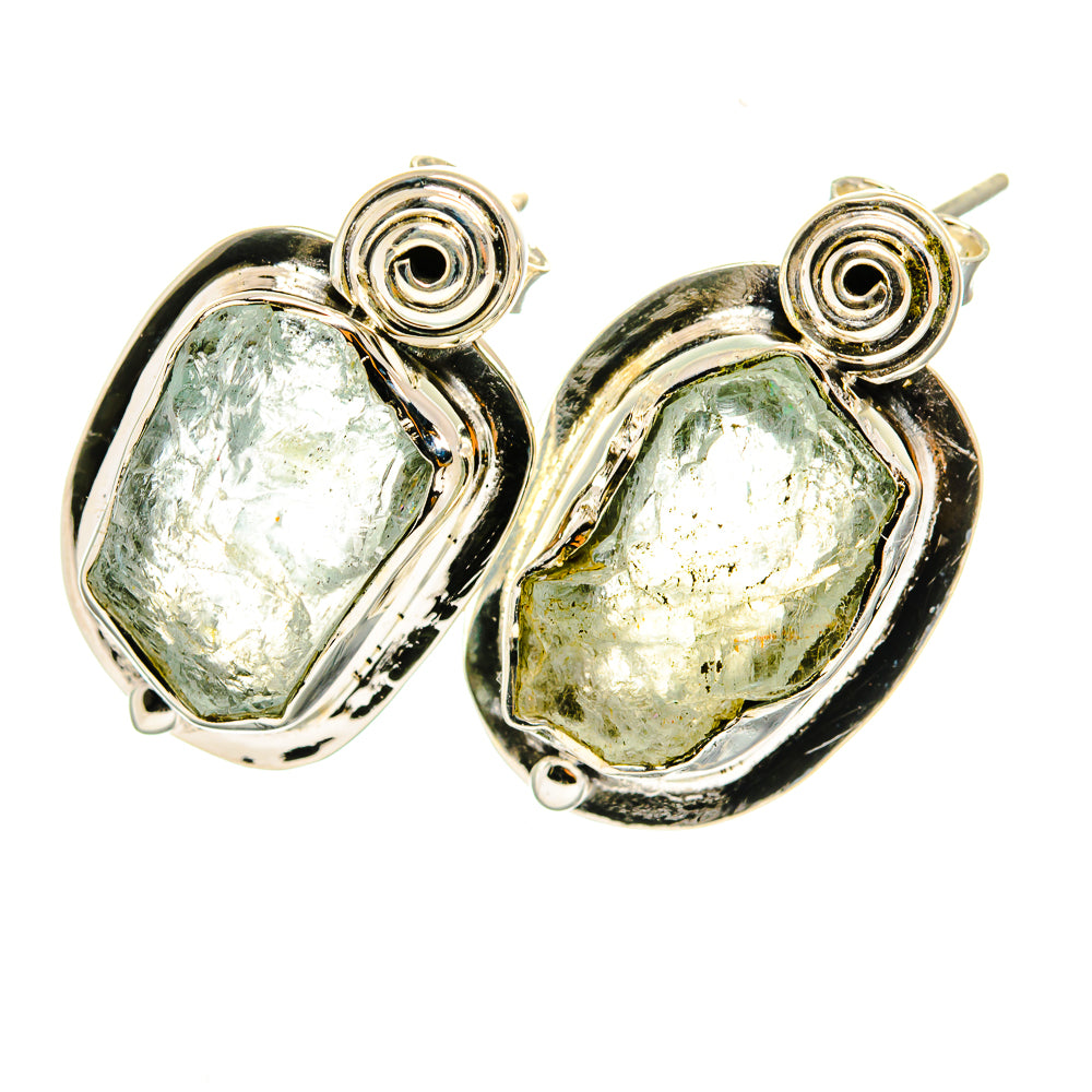 Aquamarine Earrings handcrafted by Ana Silver Co - EARR420342